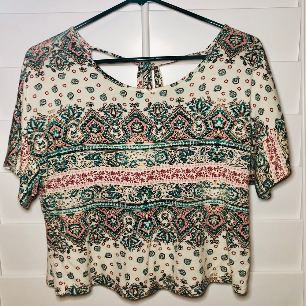 Floral Crop Top